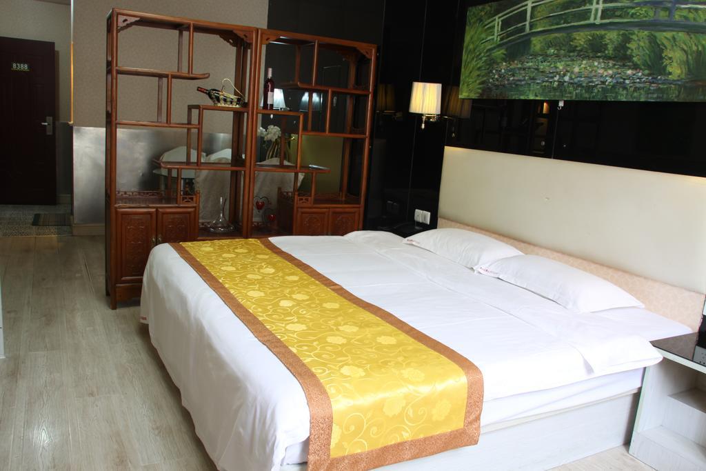Super 8 Hotel Beijing Shijingshan Jiujiuyuan Exterior foto