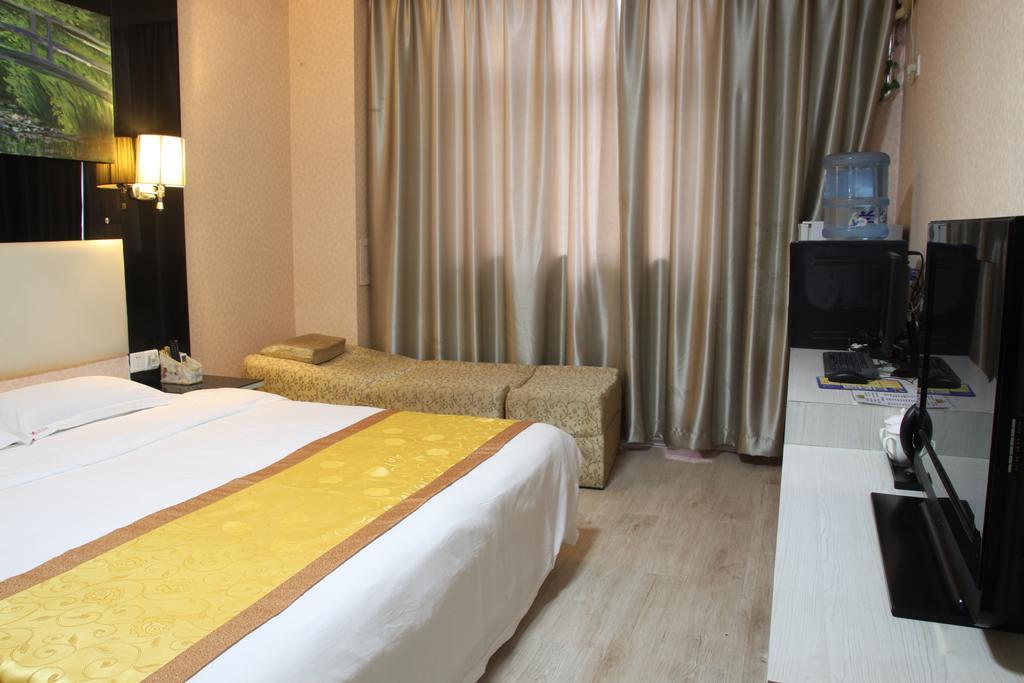 Super 8 Hotel Beijing Shijingshan Jiujiuyuan Exterior foto